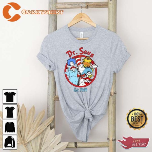 Unisex Dr Seuss Day EST 1904 Shirt