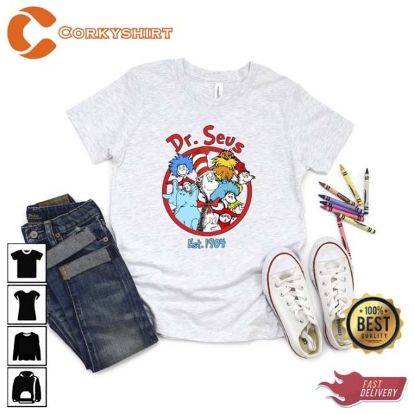 Unisex Dr Seuss Day EST 1904 Shirt