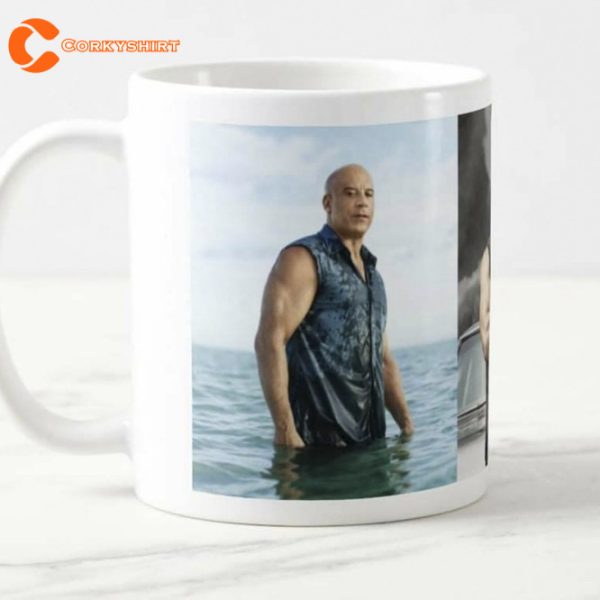Vin Diesel Mug Gift For Fast and Furious Fan