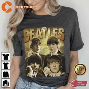 Vintage 90s The Beatles Band Music Sweatshirt