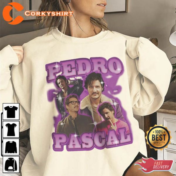 Vintage Actor Pedro Pascal Shirt V11 Gift for Fan