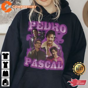 Vintage Actor Pedro Pascal Shirt V11 Gift for Fan 3