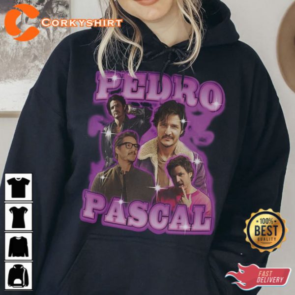 Vintage Actor Pedro Pascal Shirt V11 Gift for Fan