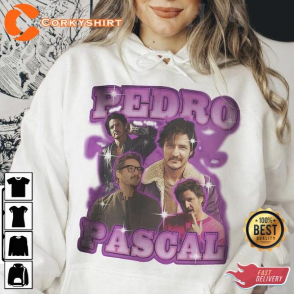 Vintage Actor Pedro Pascal Shirt V11 Gift for Fan