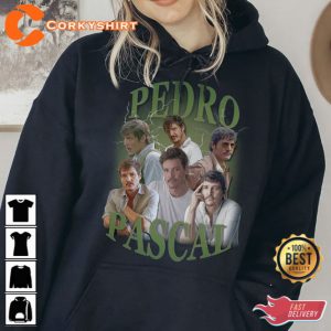 Vintage Actor Pedro Pascal Shirt V2 Gift for Fan 3