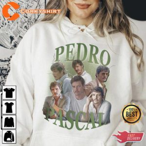 Vintage Actor Pedro Pascal Shirt V2 Gift for Fan 4