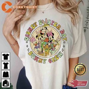 Vintage Disney Bunny Crew Comfort Colors Shirt