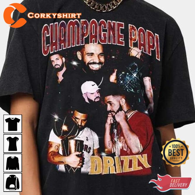 Vintage Drake Hip Hop Unisex Graphic T-Shirt1
