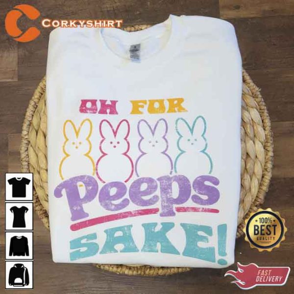 Vintage Easter Oh For Peeps Sake Unisex T-shirt