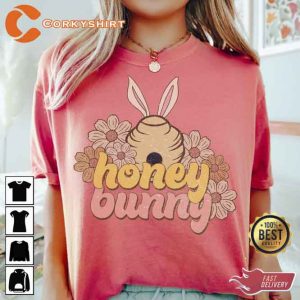 Vintage Floral Honey Bunny Shirt