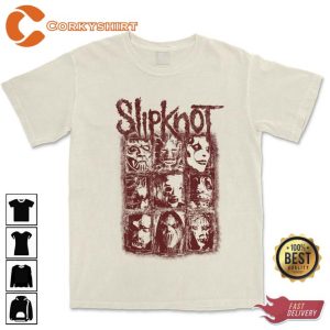 Vintage Heavy Metal Slipknot Band Unisex T-shirt