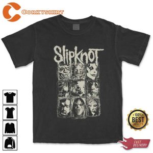 Vintage Heavy Metal Slipknot Band Unisex T-shirt