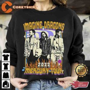 Vintage Imagine Dragons Tour Concert 2023 Art Shirt Gift For Fan