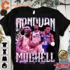 Vintage Inspired Cleveland Cavaliers Donovan MItchell Basketball T-Shirt