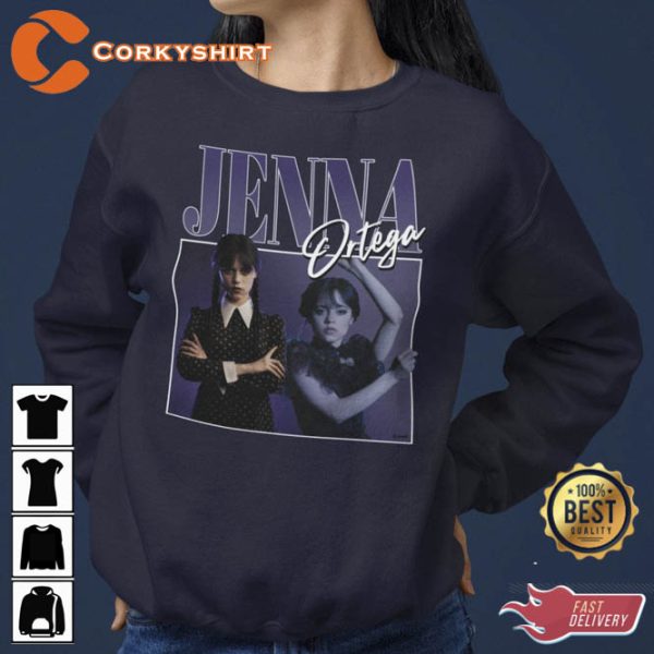 Vintage Jenna Ortega Homage Unisex Shirt
