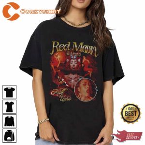 Vintage Kali Uchis Red Moon In Venus Tour 2023 Tshirt