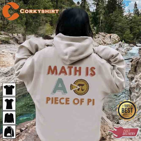 Vintage Math Is A Piece Of Pi Shirt