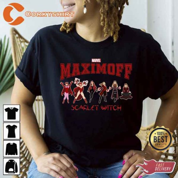 Vintage Maximoff Scarlet Witch Shirt