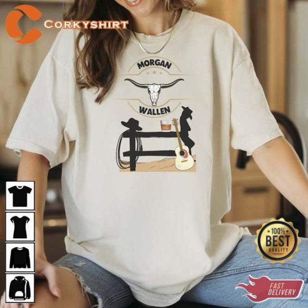 Vintage Morgan Wallen Country Concert Unisex Shirt