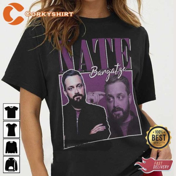 Vintage Nate Bargatze Unisex Shirt