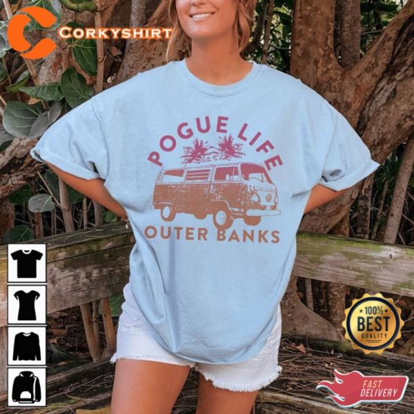 Vintage Outer Banks Pogue life 2023 Paradise on Earth OBX3 T-Shirt