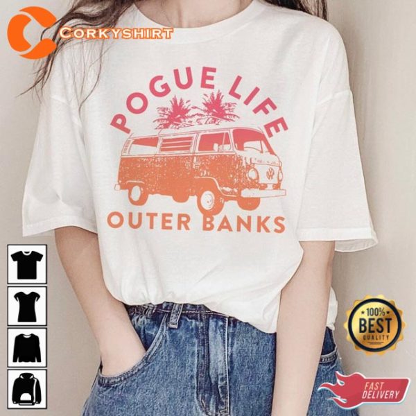 Vintage Outer Banks Pogue life 2023 Paradise on Earth OBX3 T-Shirt