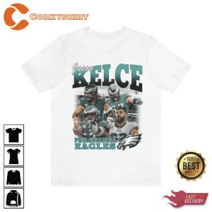 Vintage Philadelphia Eagles Jason Kelce T-shirt