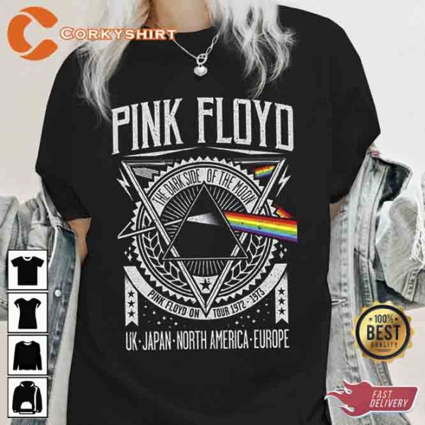 Vintage Pink Floyd 2023 Band Tour Shirt