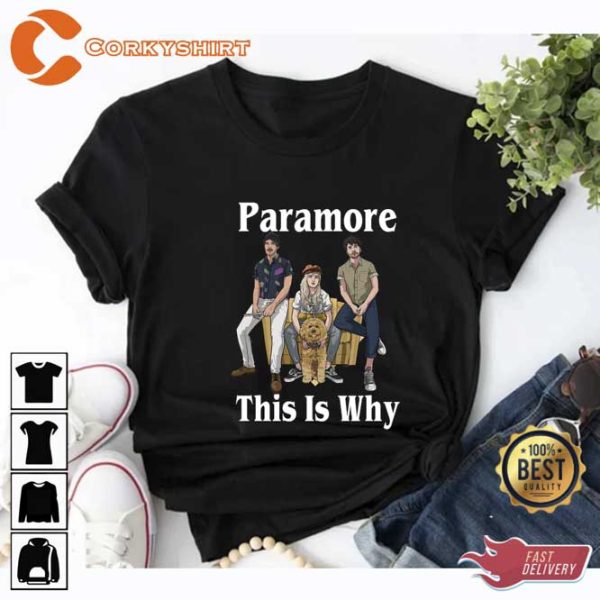 American Rock Band Paramore This Is My Tour 2023 T-Shirt