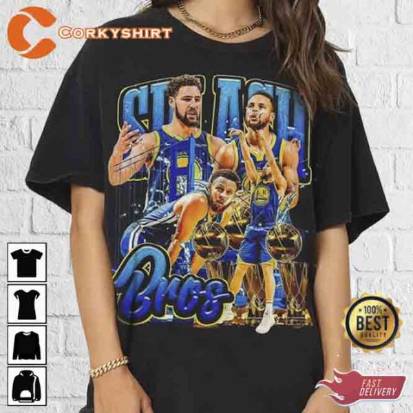 Vintage Stephen Curry X Klay Thompson Nba Warriors Unisex T-shirt