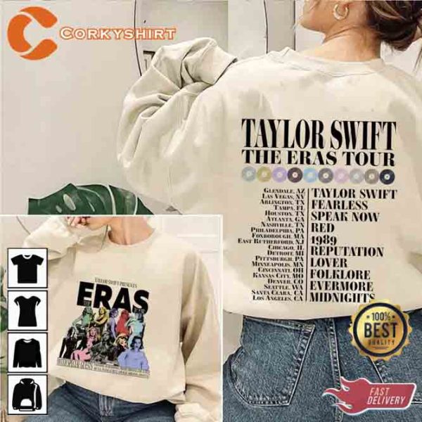 Vintage The Eras Tour 2023 Taylor Unisex Shirt