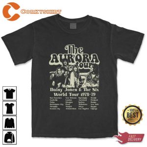 Vintage Y2k The Aurora Tour 1978-79 T-shirt