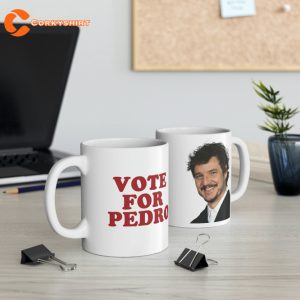 Vote For Pedro Pascal Standard Mug