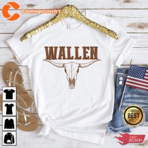 Wallen Western One Night At A Time World Tour 2023 Country Music Shirt