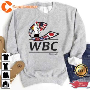 Wbc Boxing Logo Tyson Fury Since 1963 Unisex Sweatshirt