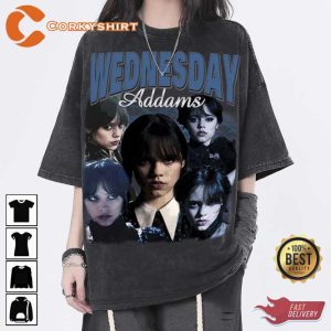 Wednesday Addams Vintage Washed Shirt