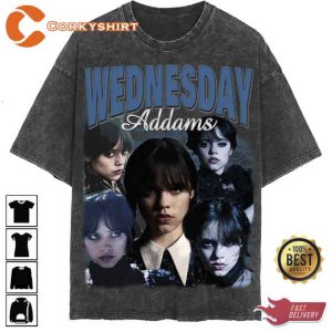 Wednesday Addams Vintage Washed Shirt