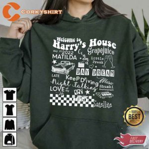 Welcome Harry’s House Track List Sweatshirt