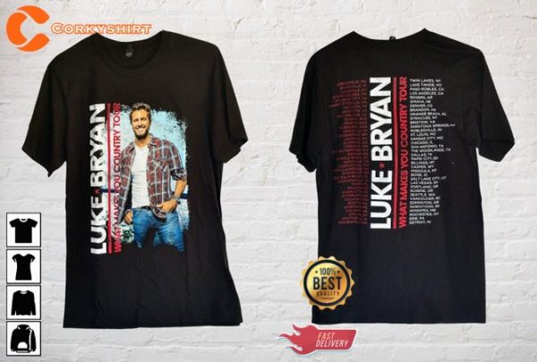 What Makes You Country Luke Bryan Tour Unisex Sweatshirt