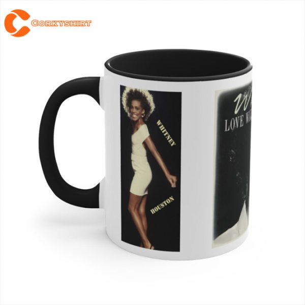 Whitney Houston Love Will Save The Day Accent Coffee Mug
