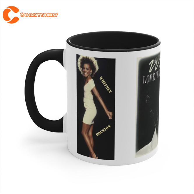 Whitney Houston Love Will Save The Day Accent Coffee Mug 1