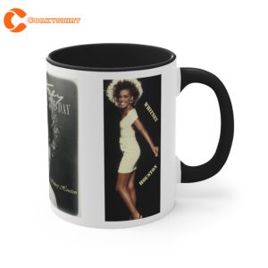 Whitney Houston Love Will Save The Day Accent Coffee Mug 2