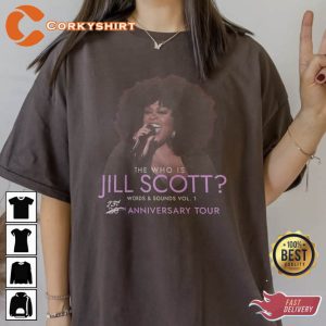 Who Is Jill Scott Tour 2023 Shirt