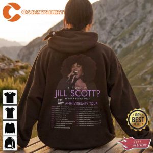 Who Is Jill Scott Tour 2023 Shirt