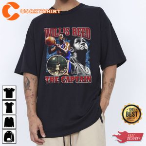 Willis Reed Legendary Knicks Star Vintage 90s Style T-Shirt