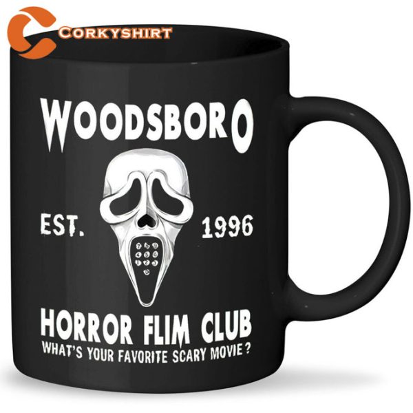 Woodsboro Spooky Film Club Whats Your Favourite Ceramic Coffee Mug