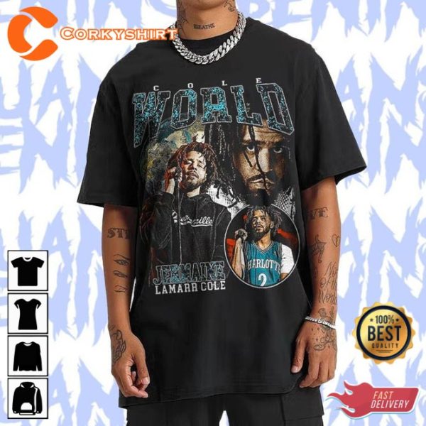 World Jermaine J Cole Rapper Hiphop Graphic Unisex T-Shirt