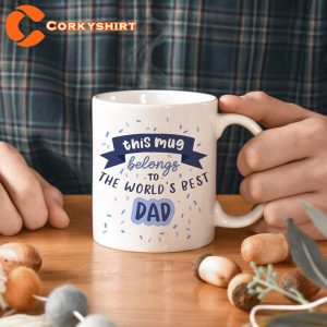 World’s Best Dad Mug Father Gift