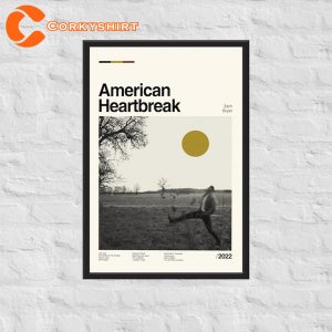 Zach Bryan American Heartbreak Album Poster Wall Art