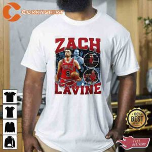 Zach Lavine Chicago Vintage Retro 80s 90s Bootleg Unisex T-ShirtZach Lavine Chicago Vintage Retro 80s 90s Bootleg Unisex T-Shirt